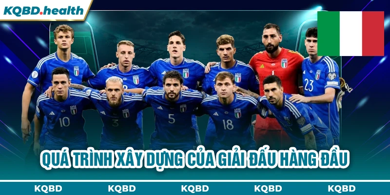 ITALIA 10 Quá trình xây dựng của giải đấu hàng đầu
